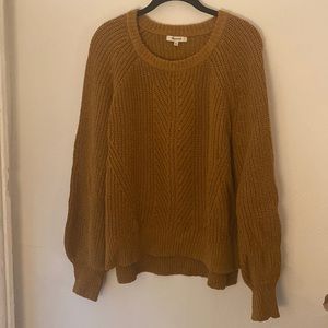 Madewell Cable Knit Sweater